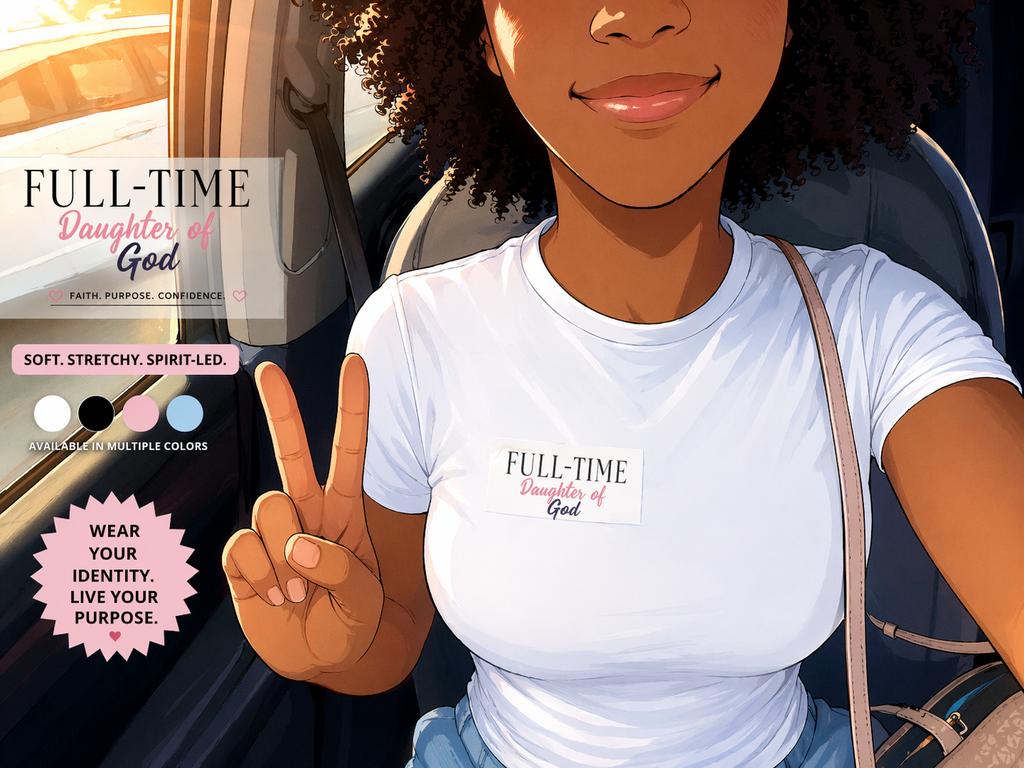 Full Time Daughter of God - Y2K Top